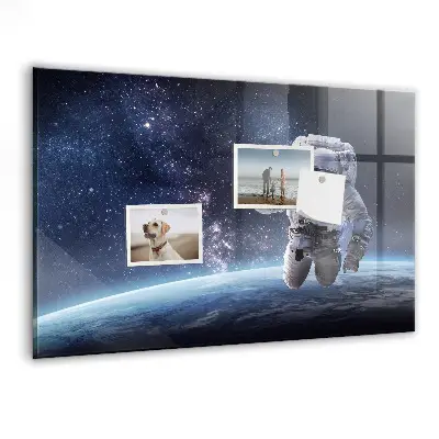 Magnetic wall board Astronaut