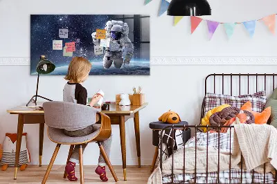 Magnetic wall board Astronaut