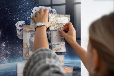Magnetic wall board Astronaut