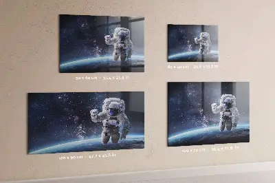 Magnetic wall board Astronaut