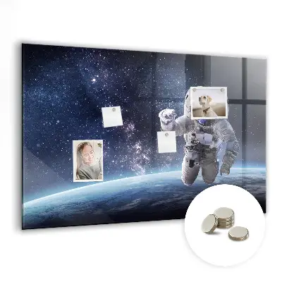 Magnetic wall board Astronaut