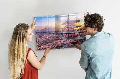 Magnetic Japanese style construction wall board