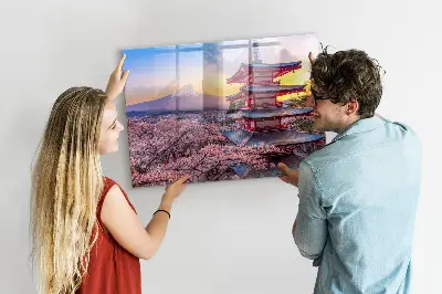 Magnetic Japanese style construction wall board