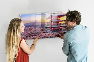 Magnetic Japanese style construction wall board