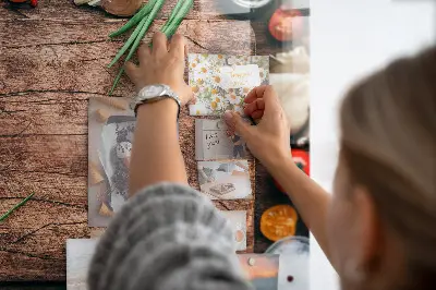 Magnetic wall board for cooking