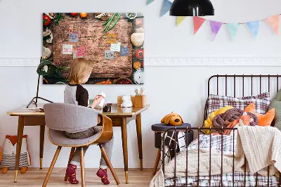 Magnetic wall board for cooking