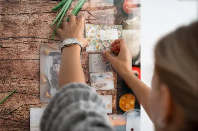 Magnetic wall board for cooking