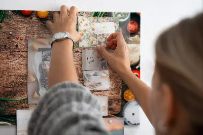 Magnetic wall board for cooking