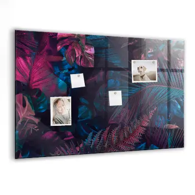 Magnet board Exotic flowers