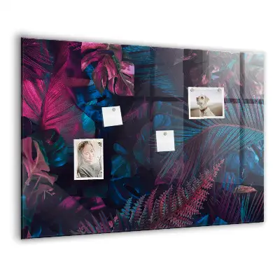 Magnet board Exotic flowers