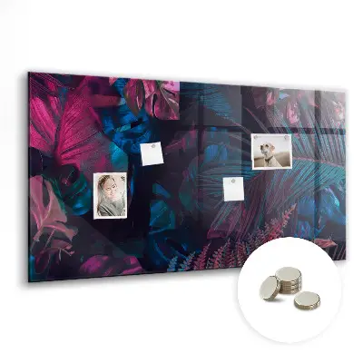 Magnet board Exotic flowers