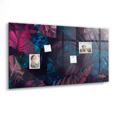 Magnet board Exotic flowers