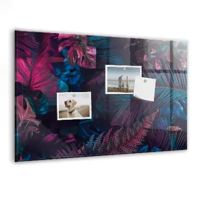 Magnet board Exotic flowers