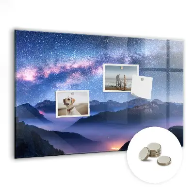 Milky Way magnetic wall board