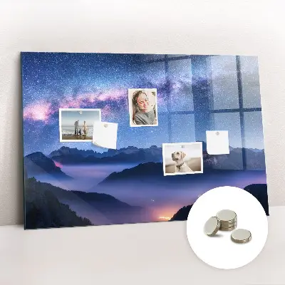 Magnetic wall board Milky Way