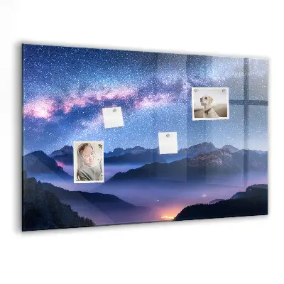 Magnetic wall board Milky Way