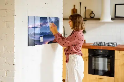 Magnetic wall board Milky Way