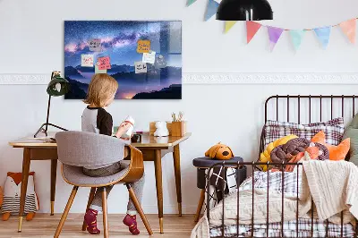Magnetic wall board Milky Way