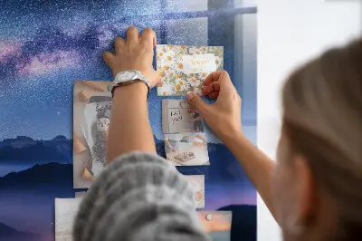 Magnetic wall board Milky Way