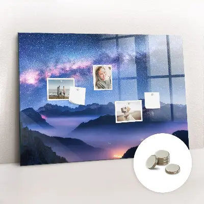 Magnetic wall board Milky Way