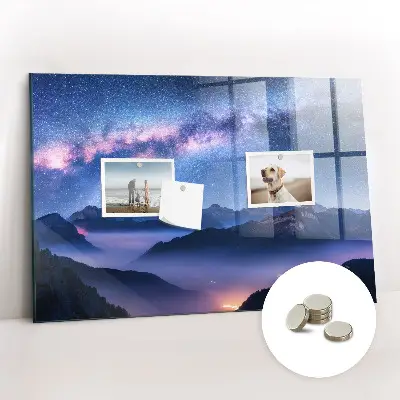 Magnetic wall board Milky Way