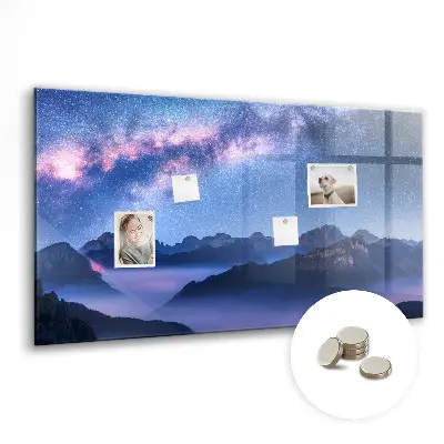 Magnetic wall board Milky Way