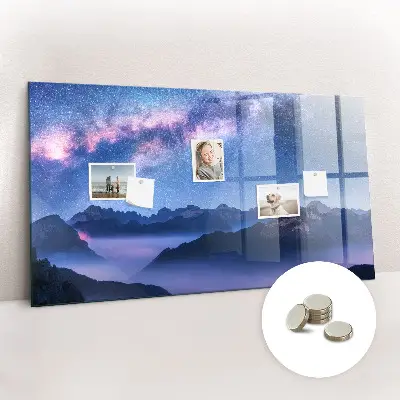 Magnetic wall board Milky Way