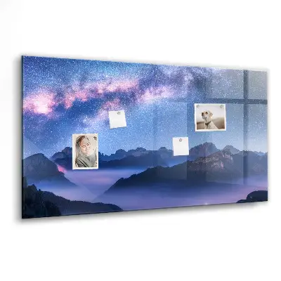 Milky Way magnetic wall board