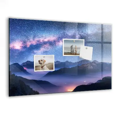 Milky Way magnetic wall board