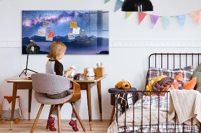 Magnetic wall board Milky Way