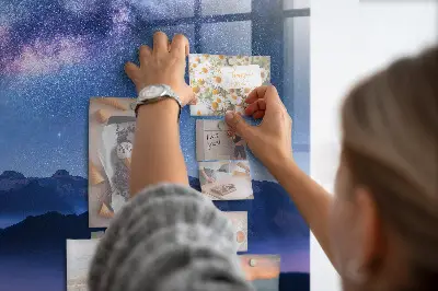 Milky Way magnetic wall board