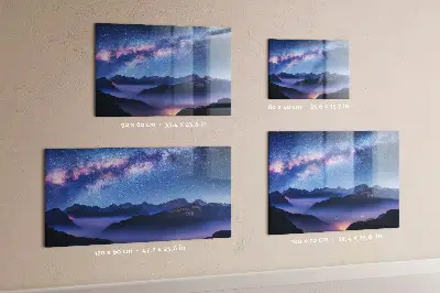 Magnetic wall board Milky Way