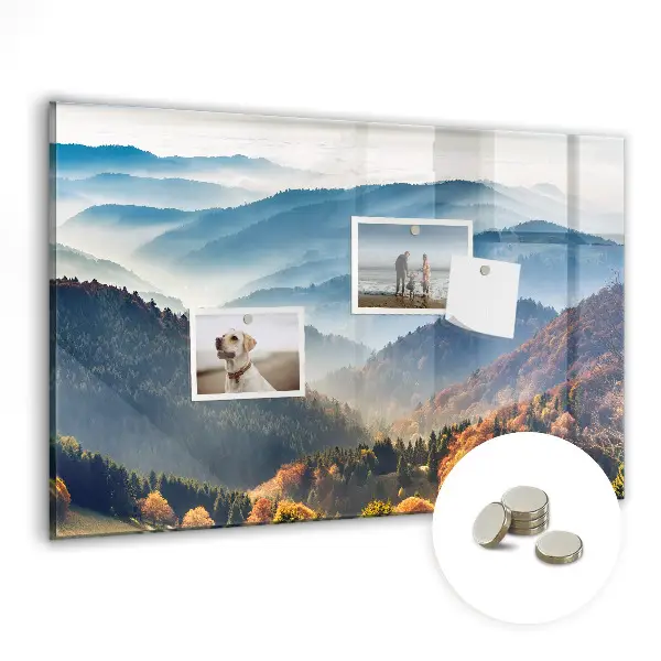 Magnet board Mountain landscape