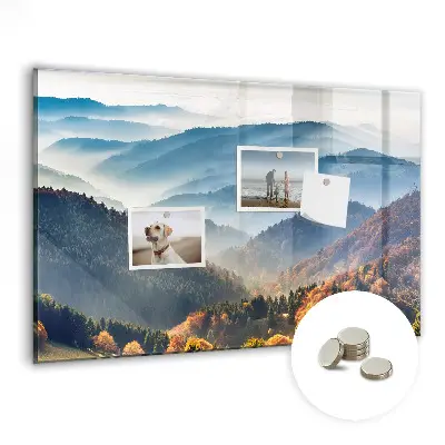 Magnet board Mountain landscape