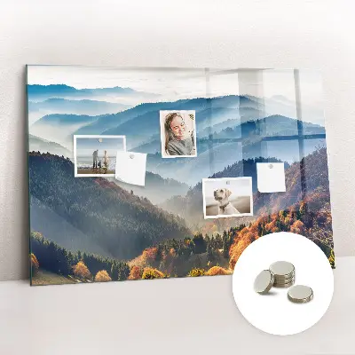 Magnet board Mountain landscape