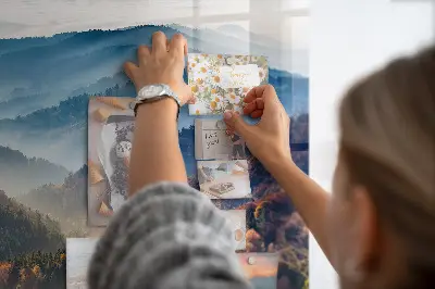 Magnet board Mountain landscape