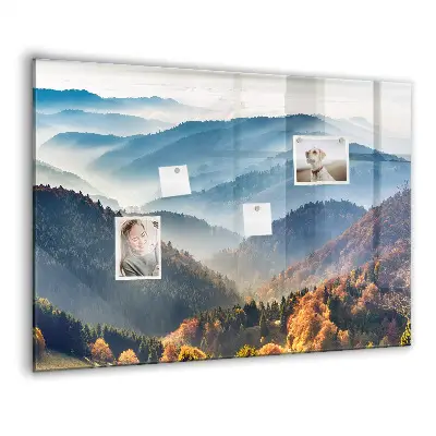 Magnet board Mountain landscape