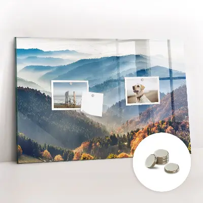 Magnet board Mountain landscape