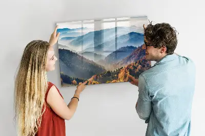 Magnet board Mountain landscape