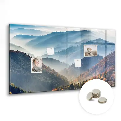 Magnet board Mountain landscape