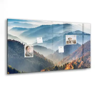 Magnet board Mountain landscape