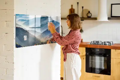 Magnet board Mountain landscape
