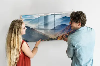 Magnet board Mountain landscape