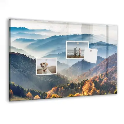 Magnet board Mountain landscape