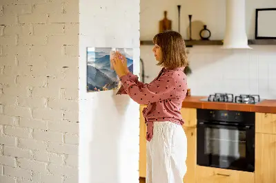 Magnet board Mountain landscape