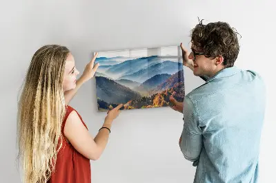 Magnet board Mountain landscape