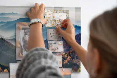 Magnet board Mountain landscape