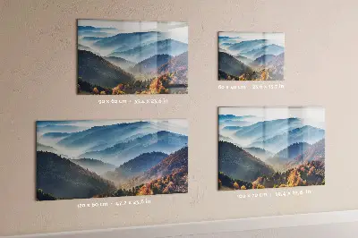 Magnet board Mountain landscape