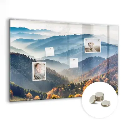 Magnet board Mountain landscape