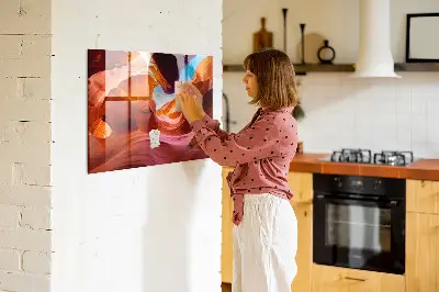 Canyon magnetic wall board